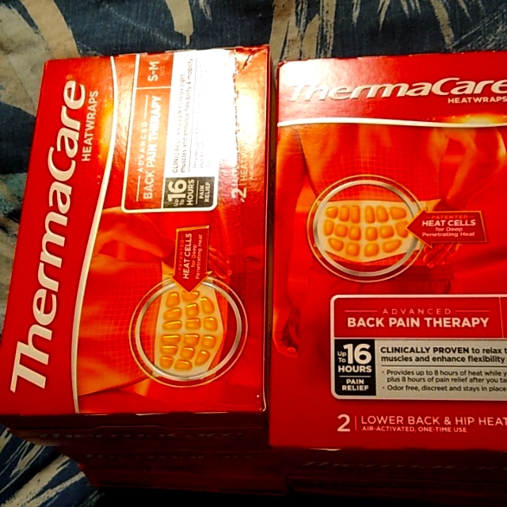 ThermaCare heat wraps $4/box